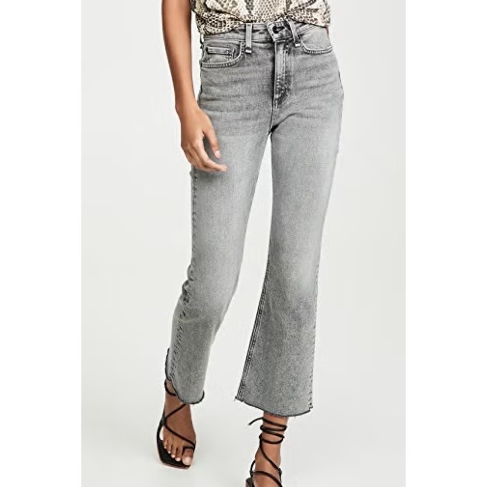 Rag & Bone Nina High Rise Ankle Flare Sz 24